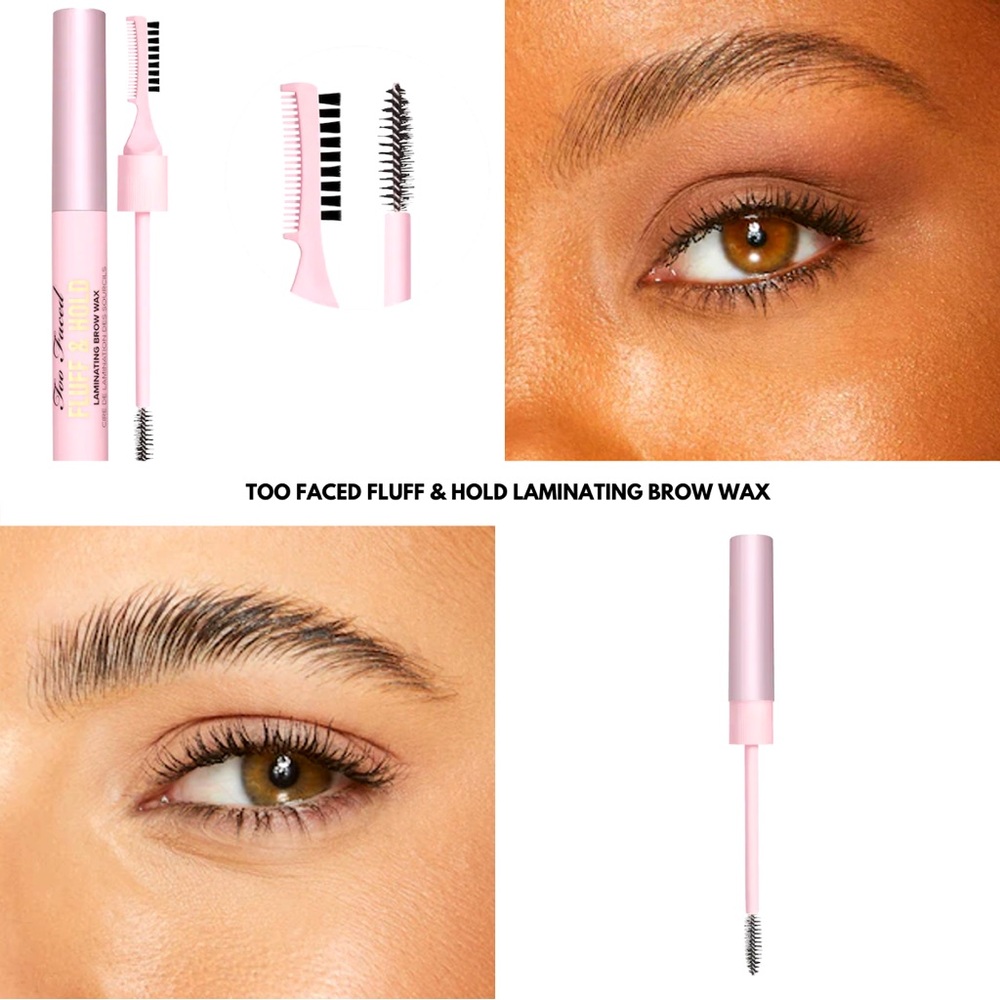 New in Box-Full Size Fluff & Hold Laminating Brow Wax Natural-Looking Demi-Matte